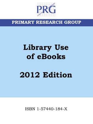 cover image of Library Use of eBooks